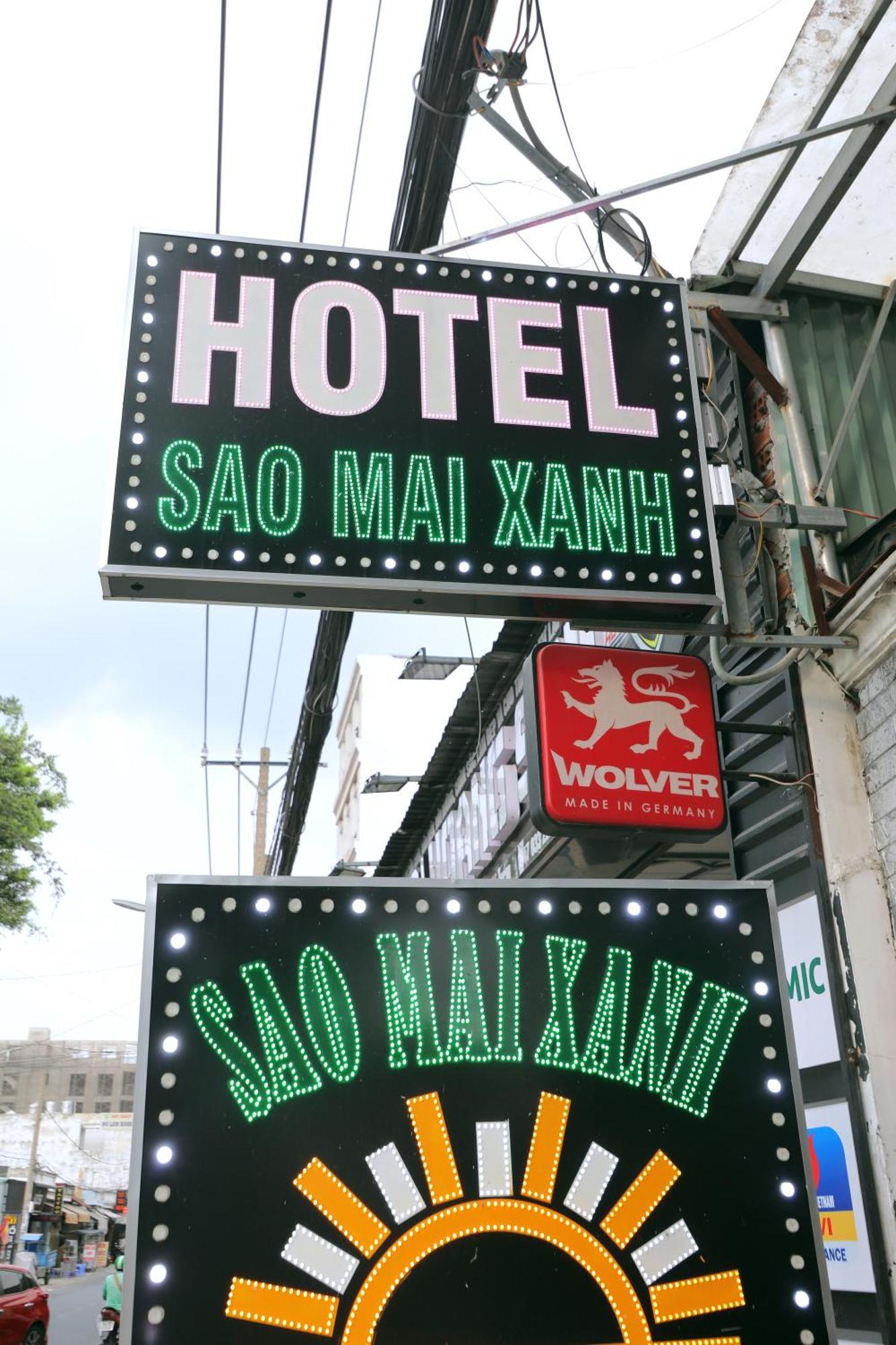 הו צ'י מין סיטי Khach San Sao Mai Xanh - Sao Mai Xanh Hotel מראה חיצוני תמונה