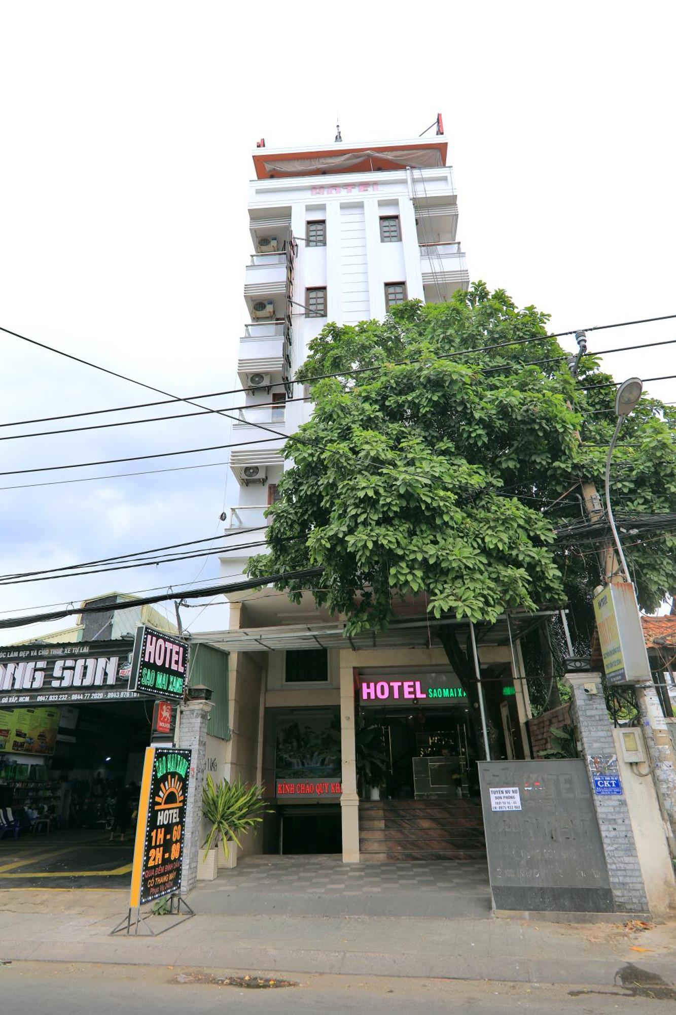 הו צ'י מין סיטי Khach San Sao Mai Xanh - Sao Mai Xanh Hotel מראה חיצוני תמונה